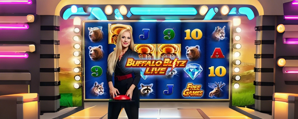 3539 BET Caça-níqueis Buffalo Blitz ao Vivo
